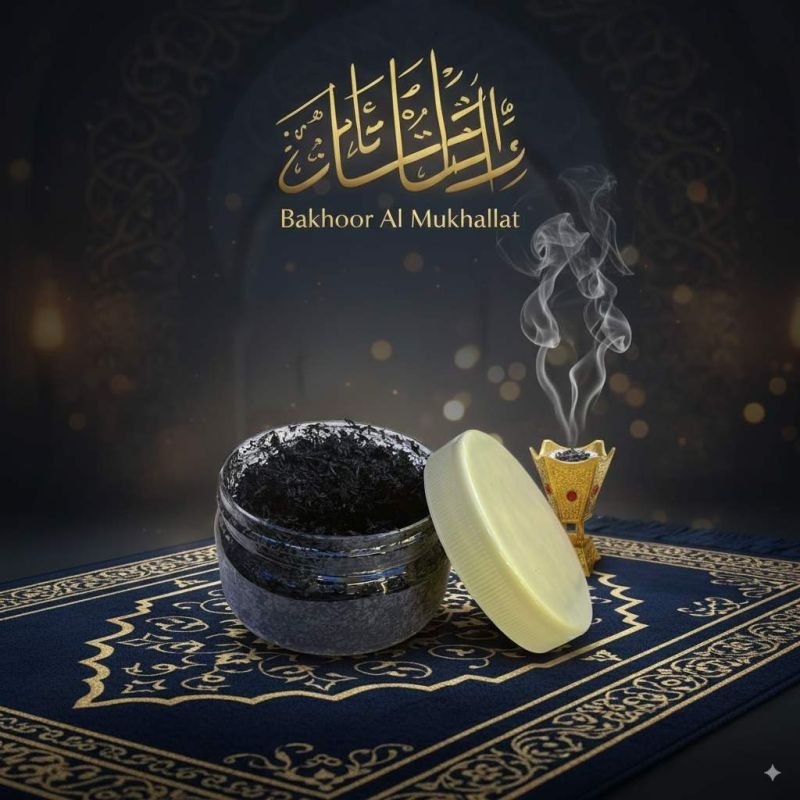 Bakhoor Mukhallat 50gm | Natural Incense Blend from Kannauj